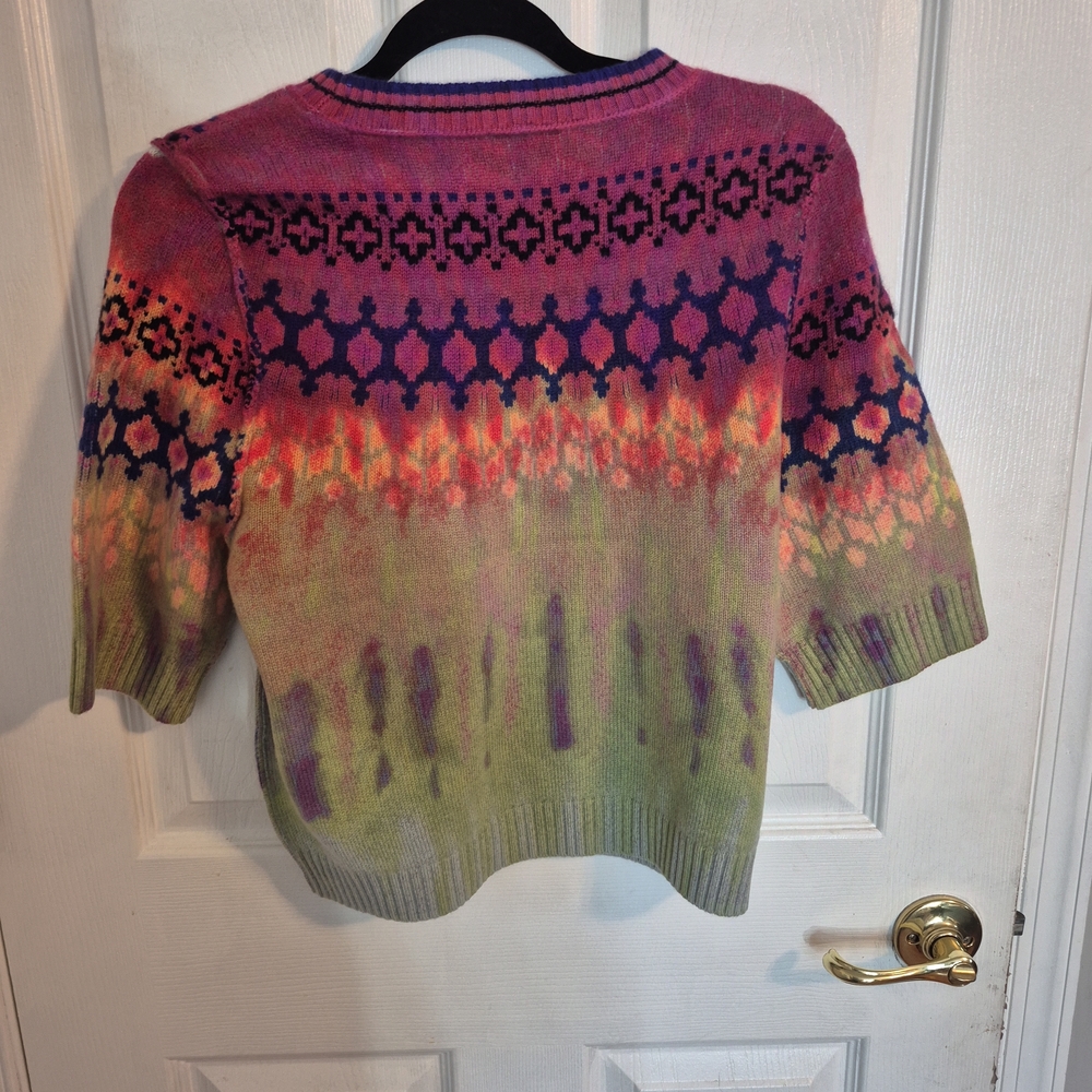 FP Movement by Free People Multicolor Crewneck Sweater in Pink, Green, Purple - Picture 6 of 10